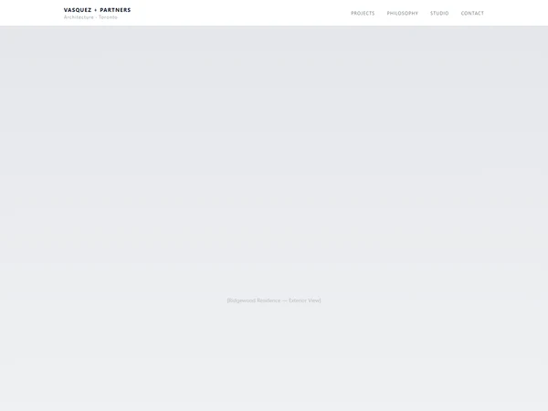 Luxury consultant website template thumbnail