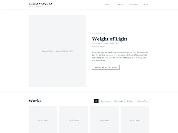Non-profit website template